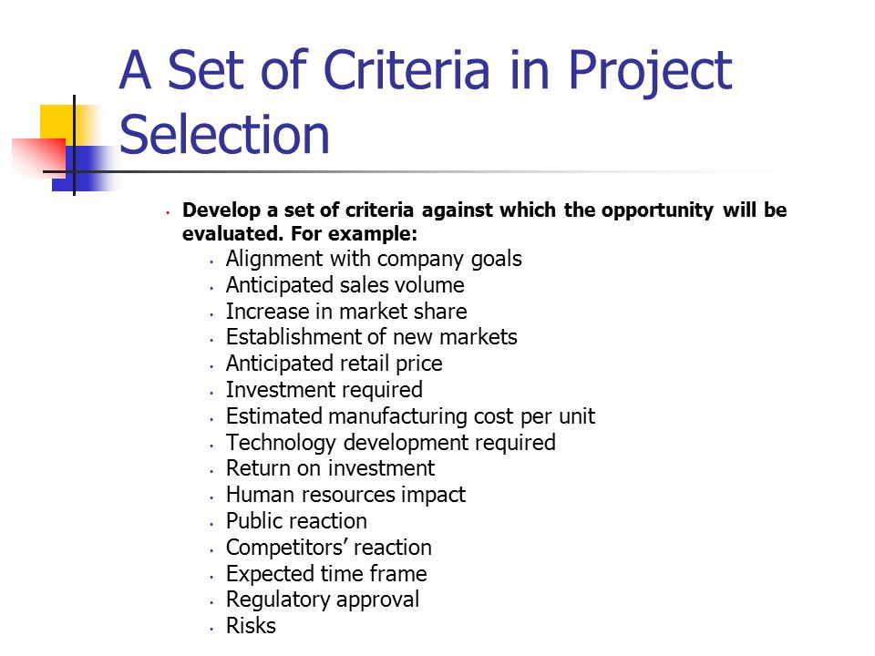 Selection Criteria Writing